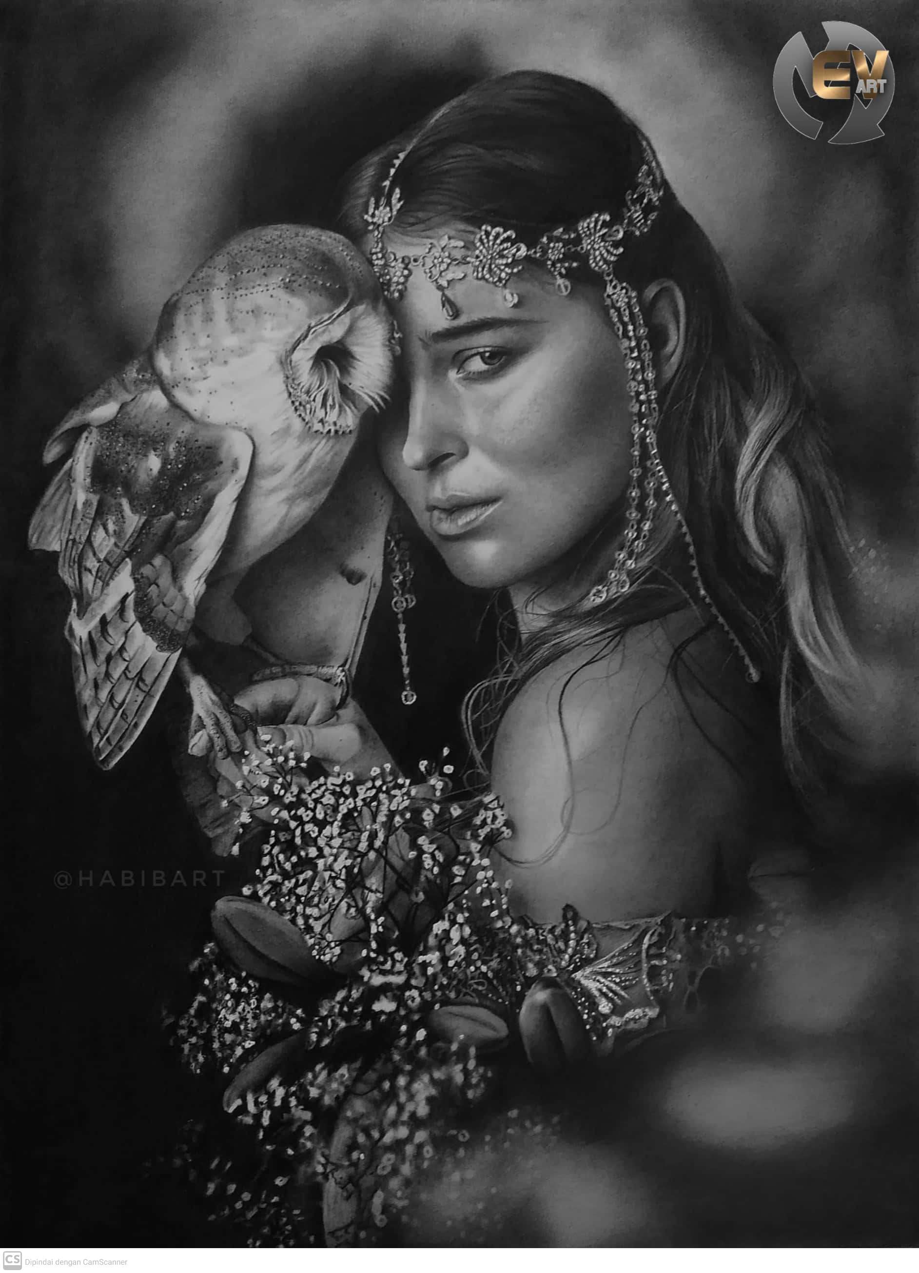 karya Hitam putih